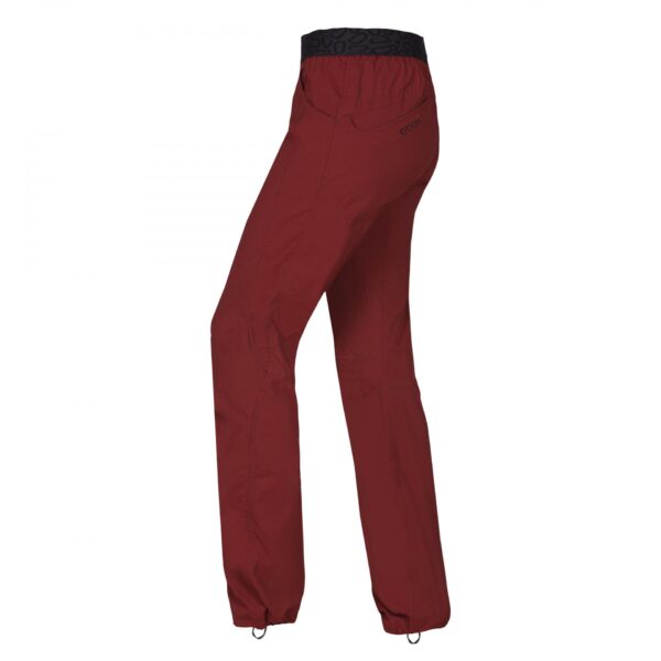 ocun mania pants panske dlhe lezecke nohavice wine merlot cervene